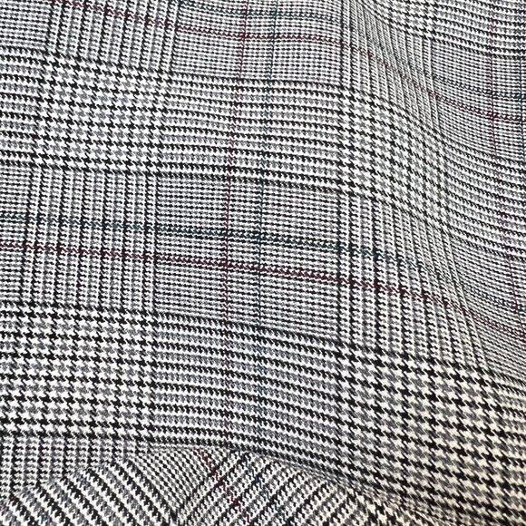 🧥 Women's Ricki's Jacket Size Large – Classic Grey Plaid Preppy Quiet lux - Picture 10 of 13